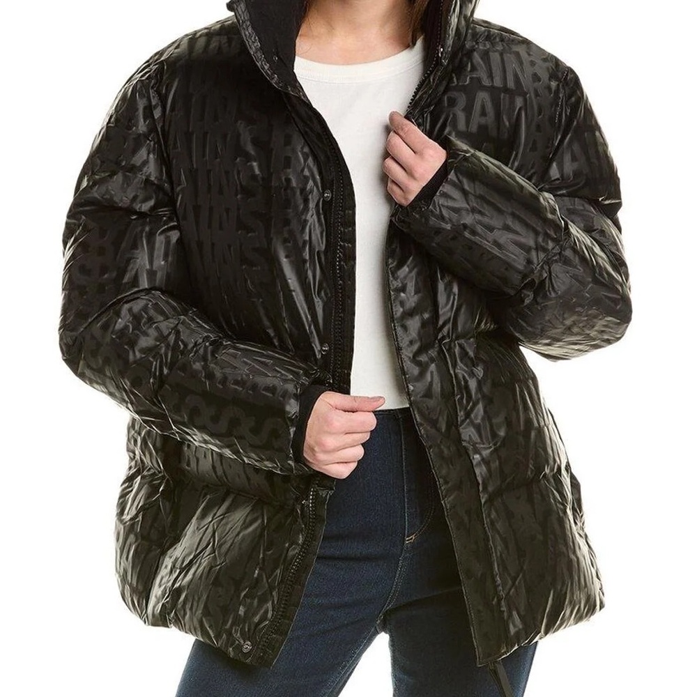 Rains Boxy Puffer Jacket NWT